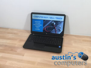 Glossy Black HP 15.6" Laptop Computer