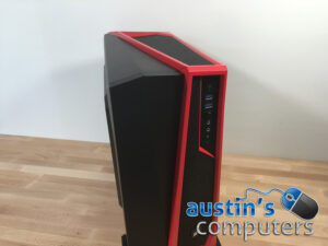 Black & Red Window Custom Built Desktop Computer